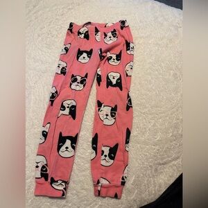 Sz 4 Adorable Pink Dog Print Kids Pajama Pants. MUST BE BUNDLED